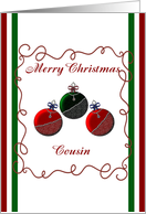 Merry Christmas Cousin card