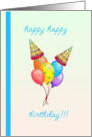 HAPPY BDAY card