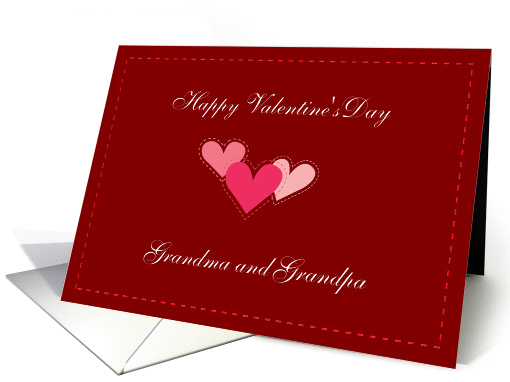 happy valentines day...grandparents card (366220)