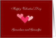 happy valentines day...grandparents card