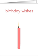 Birthday Wishes card