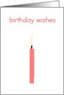 Birthday Wishes card