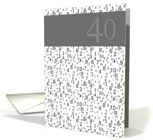 40th b-day card (247433)