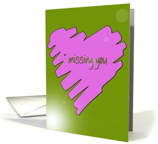 Missing You card (249618)