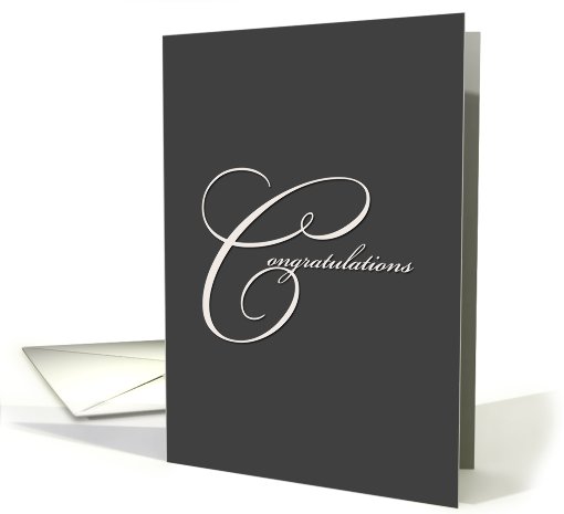 Congratulations card (251666)