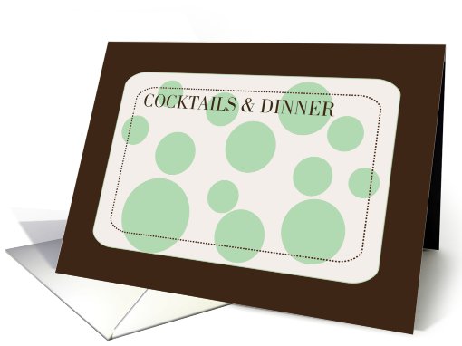 cocktails & dinner card (251874)