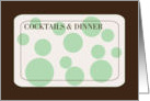 cocktails & dinner card