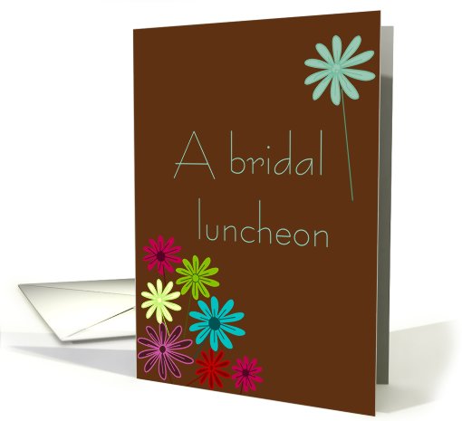 Bridal Luncheon card (255819)