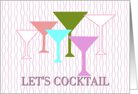 Let’s Cocktail card