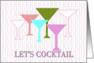 Let’s Cocktail card