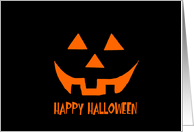 happy halloween card