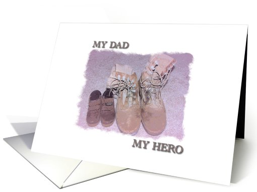 My Dad Is My Hero card (262195)