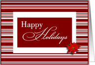 Happy Holidays card