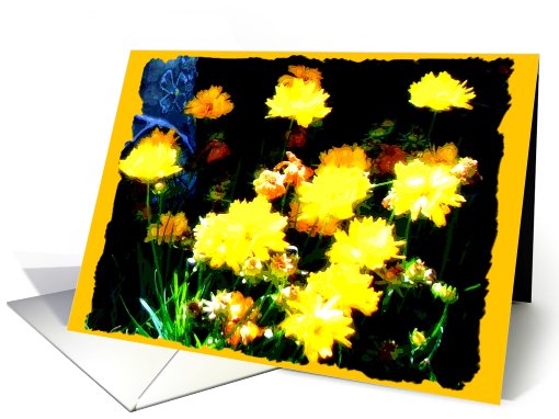 lovely flowers card (301158)