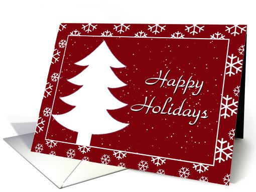 Happy Holidays card (306619)