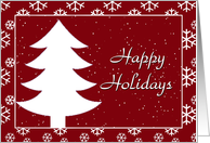 Happy Holidays card