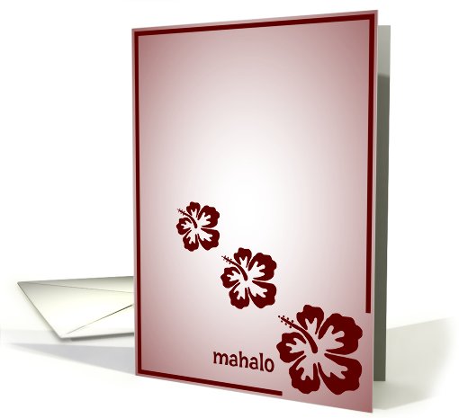 Mahalo card (326760)