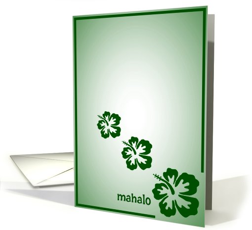 Mahalo card (326766)