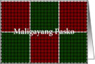 Maligayang Pasko card