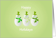 Happy Holidays card