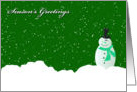 Season’s Greetings card