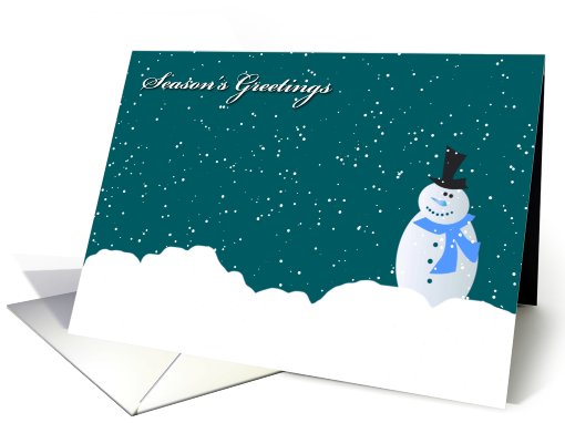Season's Greetings card (506811)