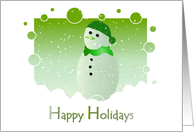 Happy Holidays card