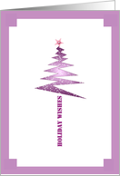 Holiday Wishes card