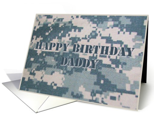 Happy Birthday Daddy card (527492)