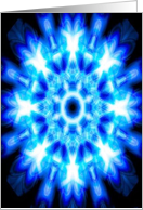 Sky Blue Mandala card