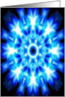Sky Blue Mandala card