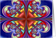 Colorful Mandala card