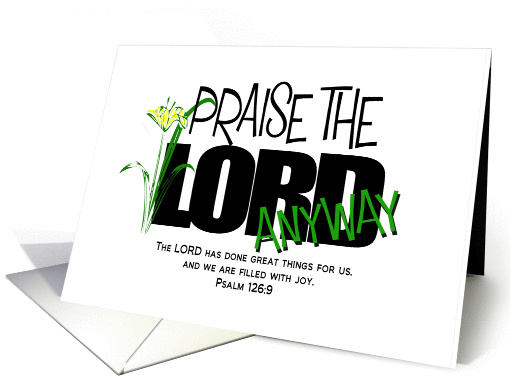 PTL anyway flower card (256497)