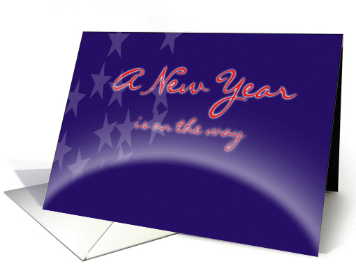 New Year on the Way card (263373)
