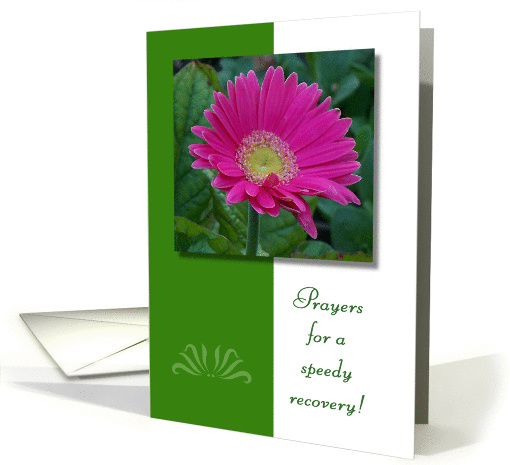 Prayers speedy recovery 2 card (365864)