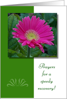 Prayers speedy recovery 2 card