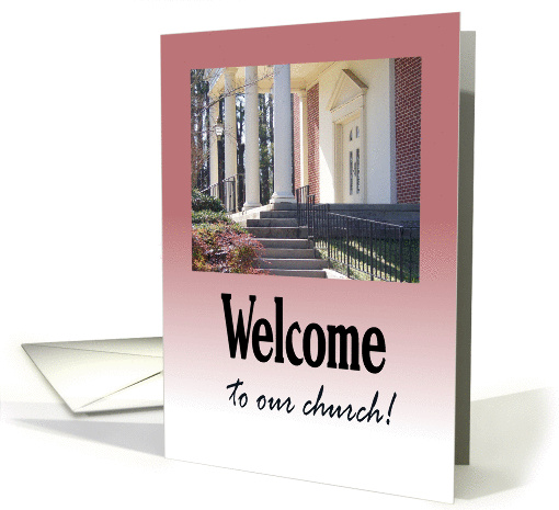 Welcome to our church card (365901)
