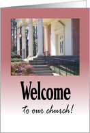 Welcome to our church card
