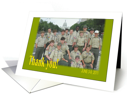 Private Thank You card (833970)