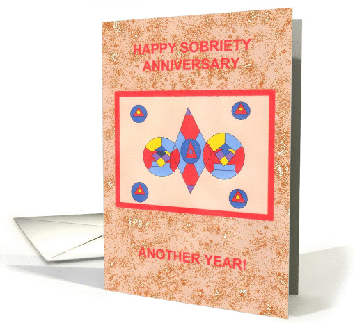 Sobriety Anniversary card (846444)