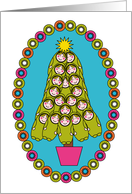 Christmas Tree Cuties card