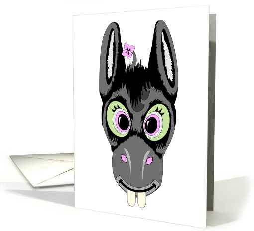 Daisy Donkey card (271837)