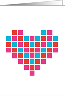 The Heart of Pixels card