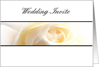 Wedding Rose Invite 2 card