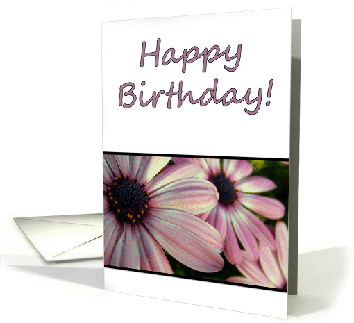 Floral Birthday 5 card (303620)
