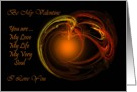 Be My Valentine - General - Fractal Hearts card