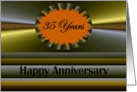 35 years Anniversary Vibrant Fractal Design card