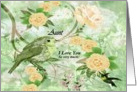 To Aunt Goodbye From Terminally ill Nephew / Niece card