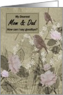 Mom and Dad Goodbye From Terminally ill Son or Daughter card