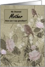 Mother Goodbye From Terminally ill Son or Daughter card